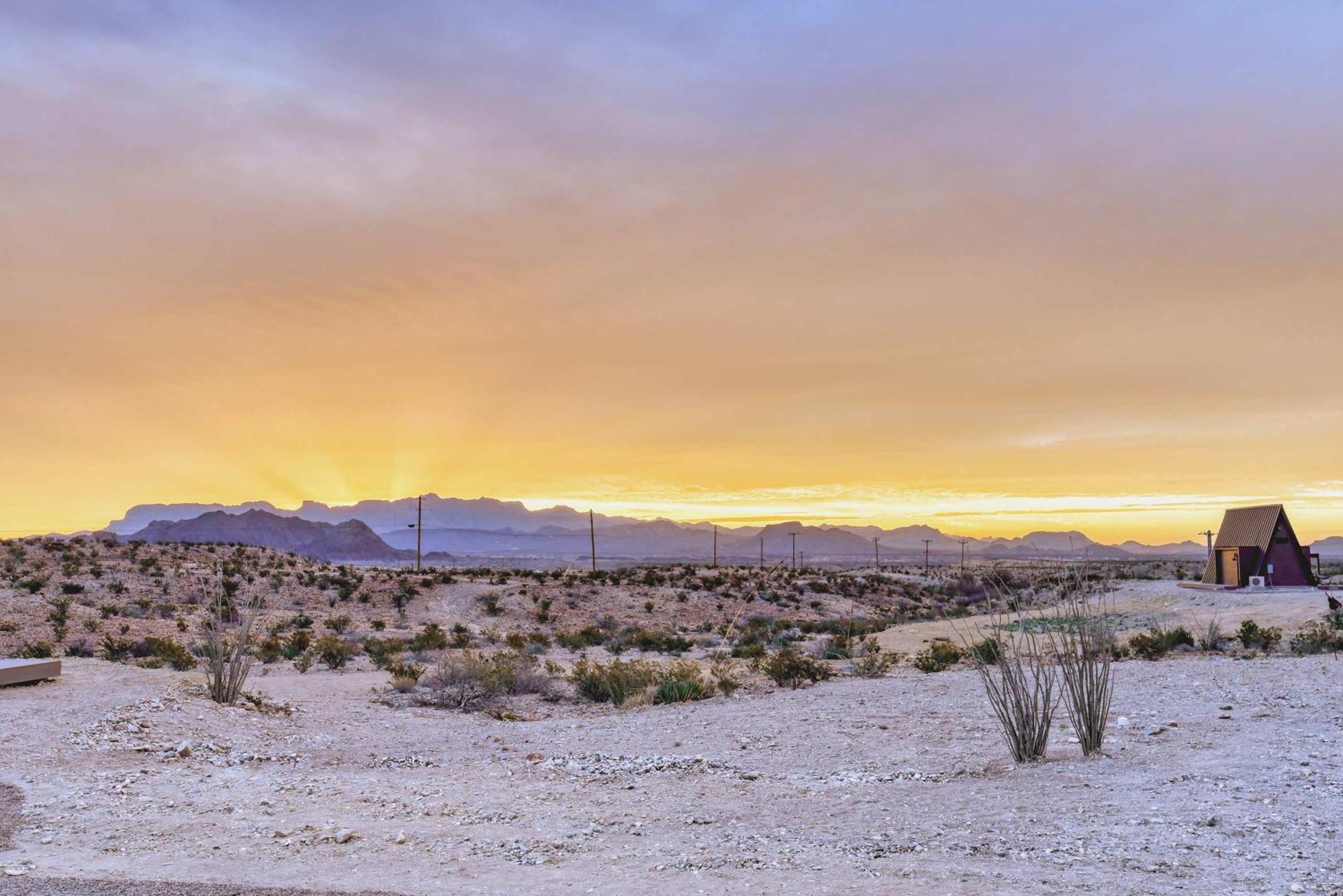 Villa Stardust Big Bend Luxury A-Frame#4 Great Views Terlingua Esterno foto