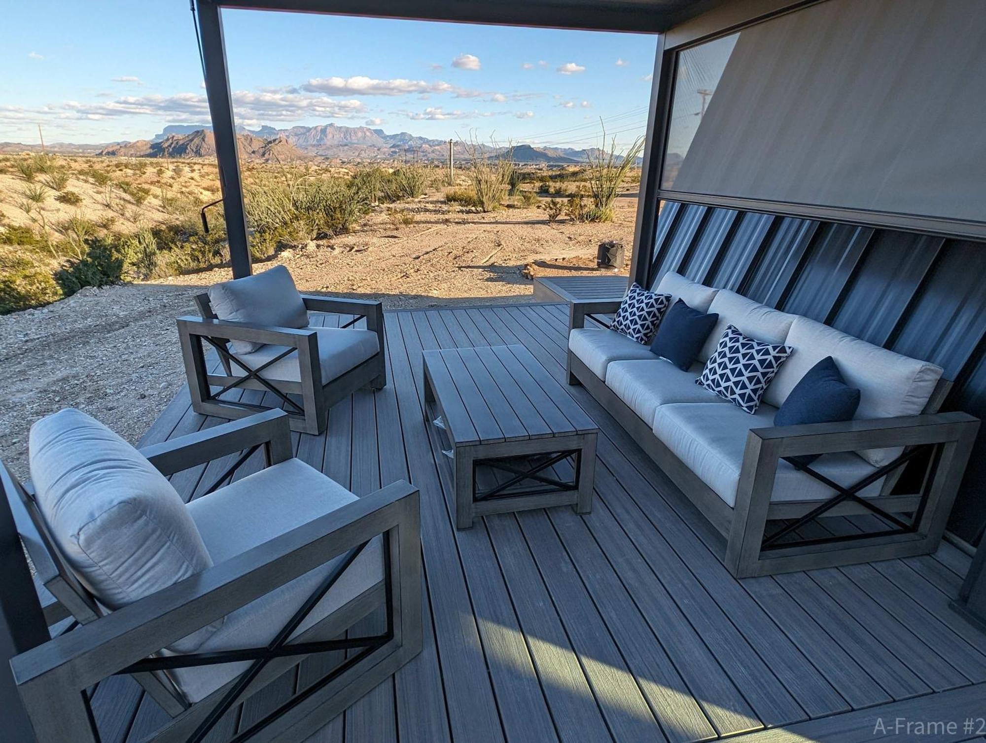 Villa Stardust Big Bend Luxury A-Frame#4 Great Views Terlingua Esterno foto